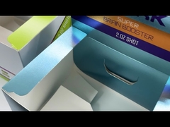 Pudełko z matowego papieru do laminowania na olej CBD