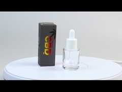 Wytrzymałość Niestandardowe pudełka do opakowań CBD z dostosowalnym wzorem i laminacją matową lub błyszczącą