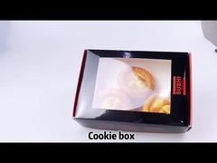 OEM sklep z ciastkami ciasteczkowo pudełko do ciasteczek biodegradowalne pudełka do ciasteczek papierowe pudełka